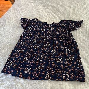 Colorful fall T-shirt blouse